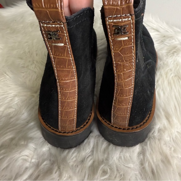 Sam Edelman Women's Jaclyn Round Toe Suede Booties Size 9 - Picture 7 of 8
